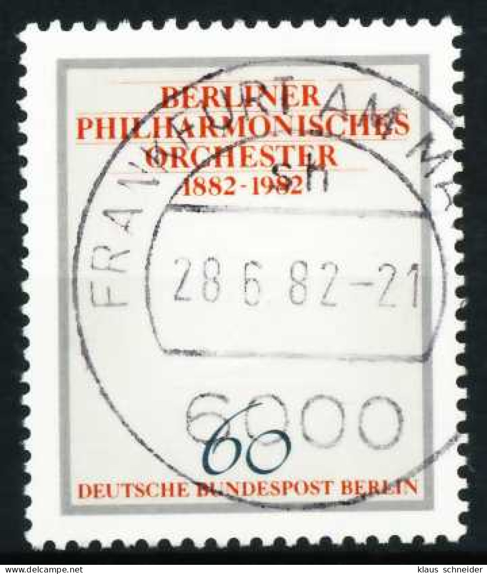 BERLIN 1982 Nr 666 Zentrisch Gestempelt X622BAA - Gebruikt