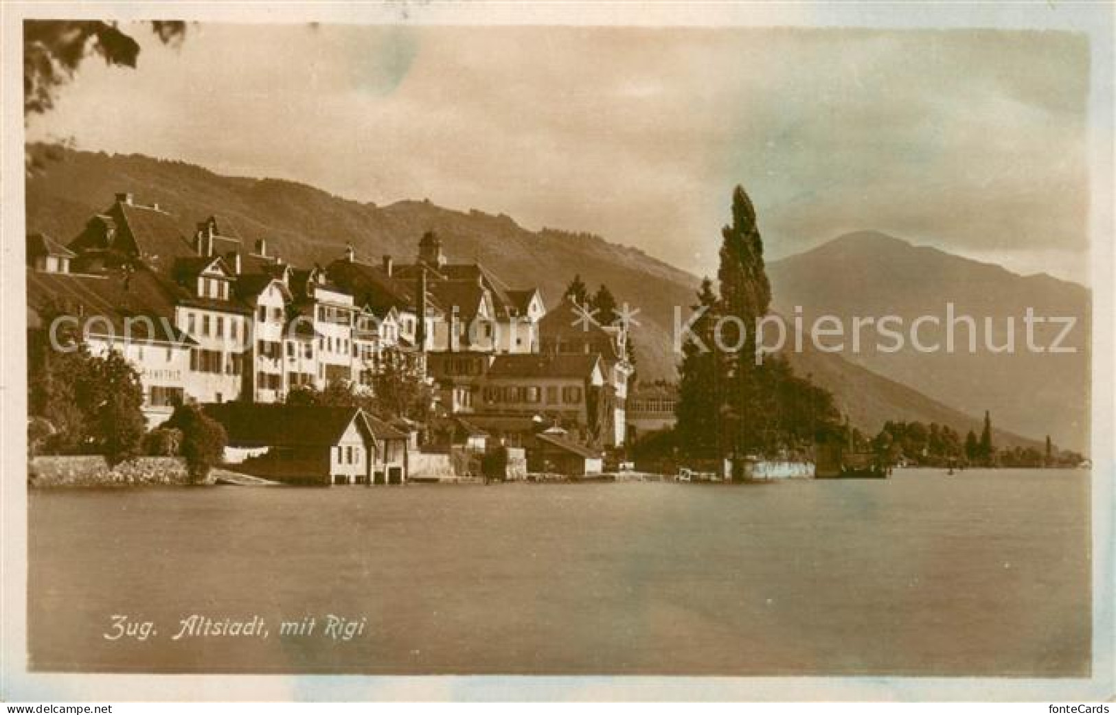 13751230 Zug  ZG Altstadt Mit Rigi  - Autres & Non Classés