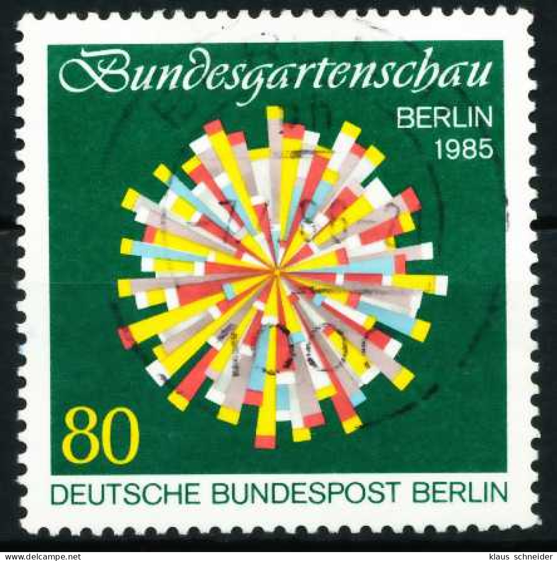 BERLIN 1985 Nr 734 Zentrisch Gestempelt X62E512 - Oblitérés