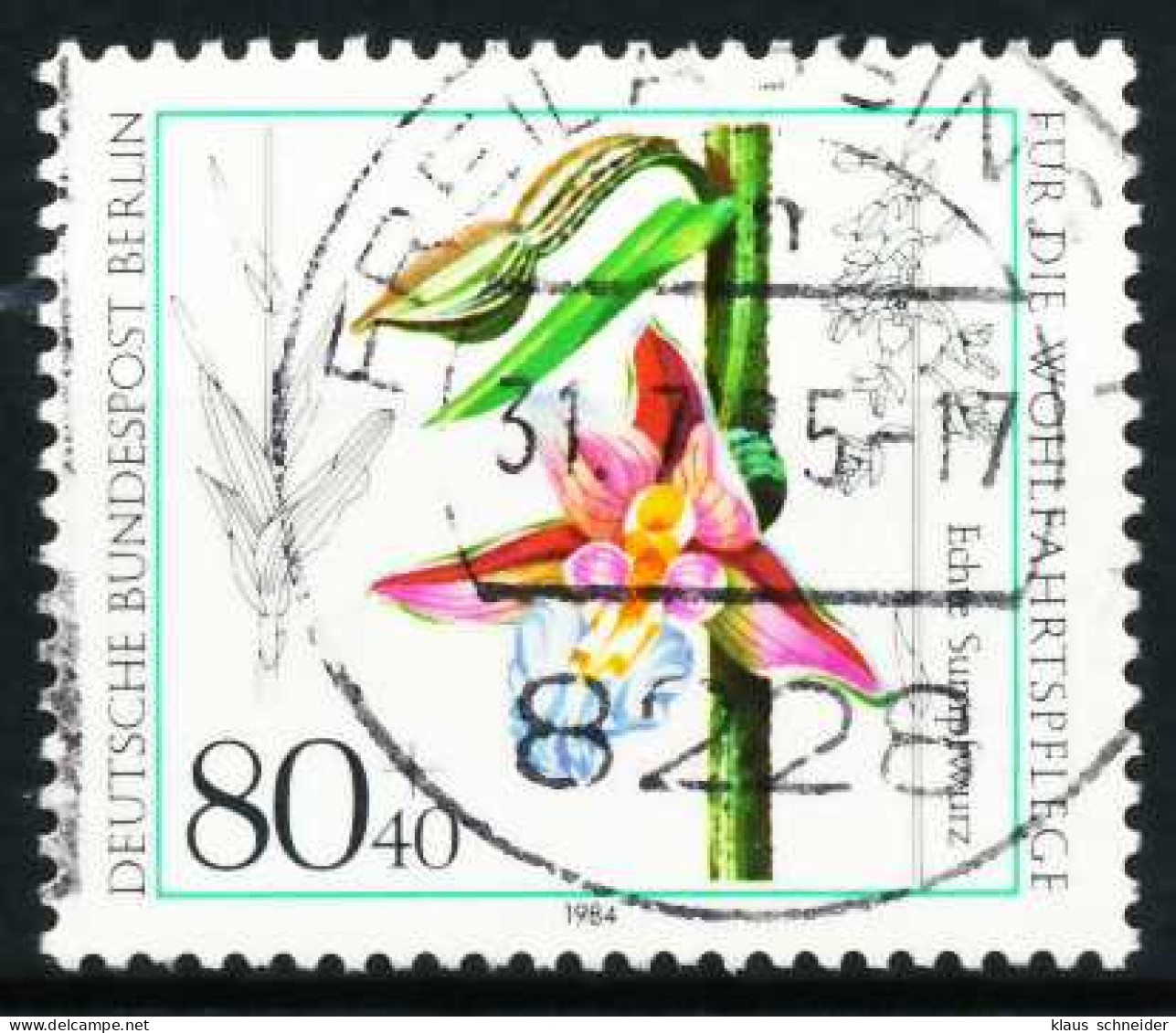 BERLIN 1984 Nr 726 Zentrisch Gestempelt X62E5A2 - Used Stamps