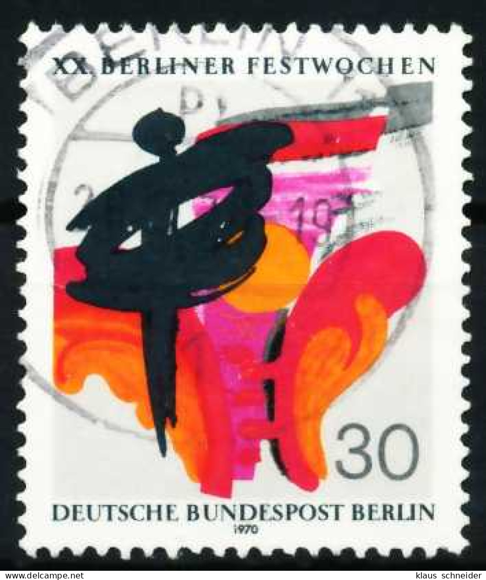 BERLIN 1970 Nr 372 Zentrisch Gestempelt X639C92 - Usados