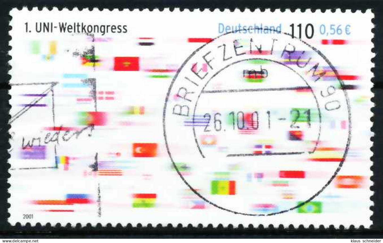 BRD 2001 Nr 2215 Zentrisch Gestempelt X648ACE - Used Stamps