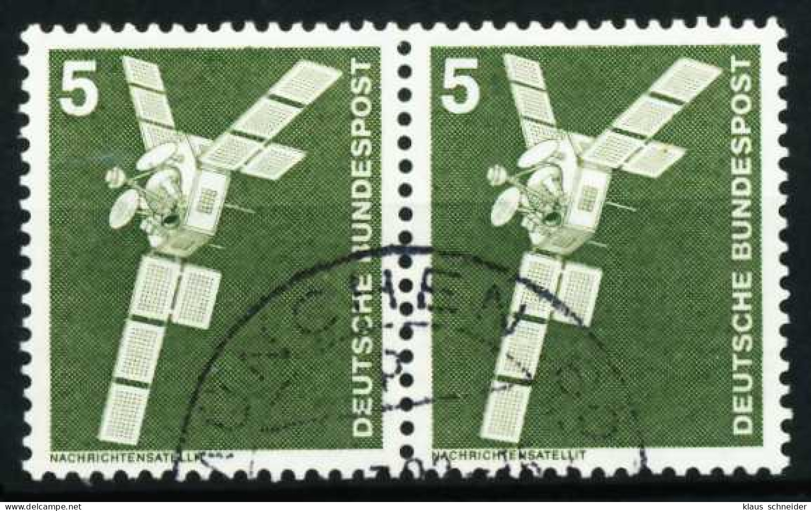 BRD DS INDUSTRIE U. TECHNIK Nr 846 Gestempelt WAAGR PAAR X66C262 - Used Stamps