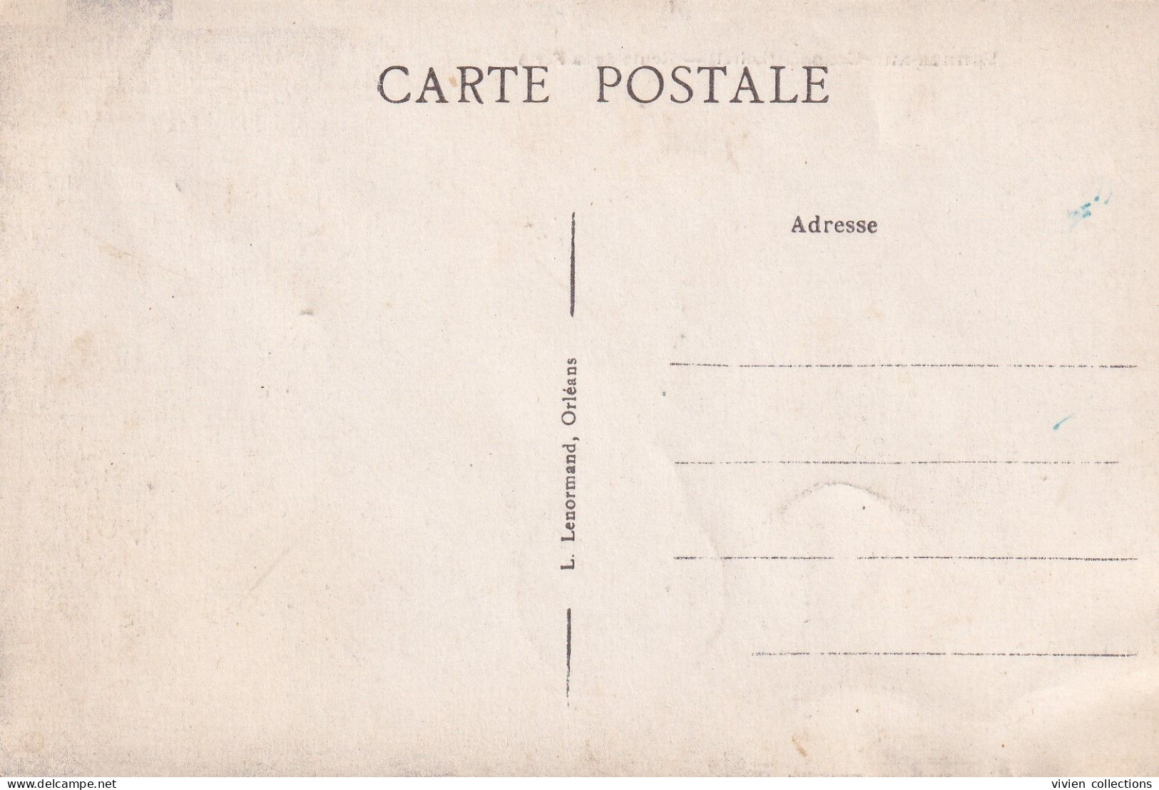 Vannes Sur Cosson (45 Loiret) Route De La Ferté - édit. Lenormand - Altri & Non Classificati