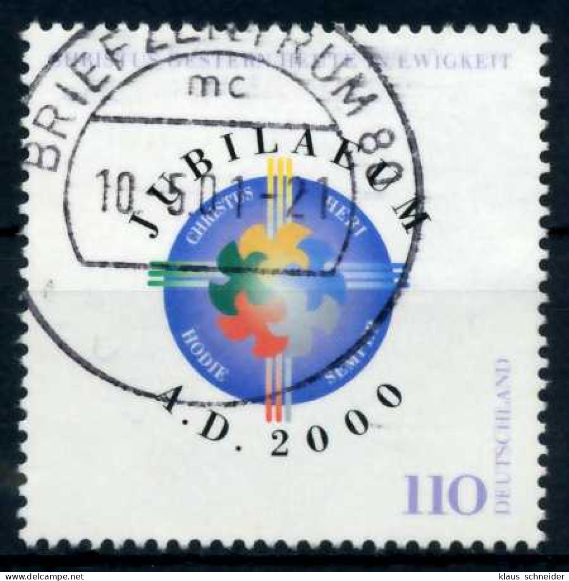 BRD 2000 Nr 2087 Zentrisch Gestempelt X6D4616 - Used Stamps