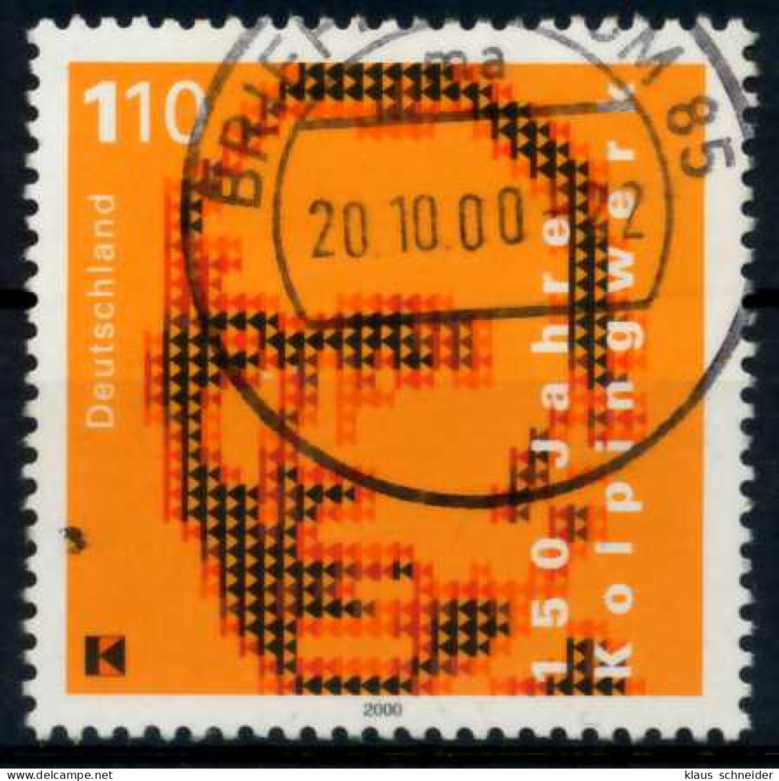BRD 2000 Nr 2135 Zentrisch Gestempelt X6D8F66 - Used Stamps