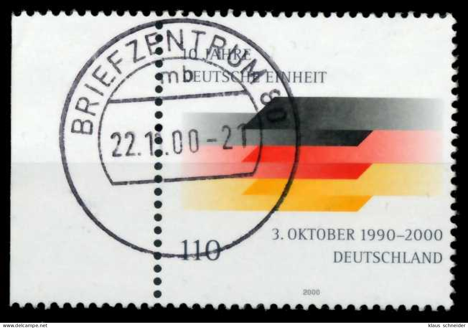 BRD 2000 Nr 2142 Zentrisch Gestempelt SRA X6D90AE - Used Stamps
