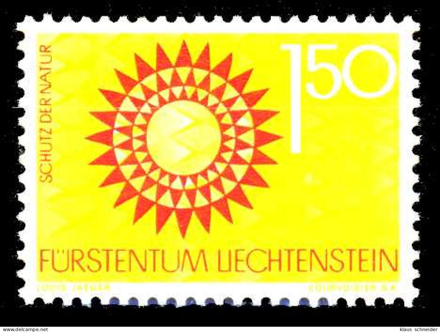 LIECHTENSTEIN 1966 Nr 463 Postfrisch SB42BAA - Ungebraucht