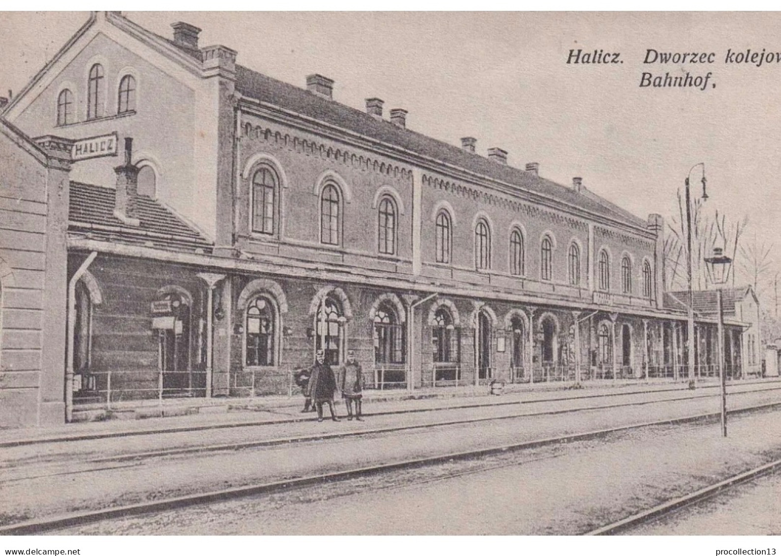 Halicz Bahnhof Dworzec Ukraine K. Stanislawow - Ukraine