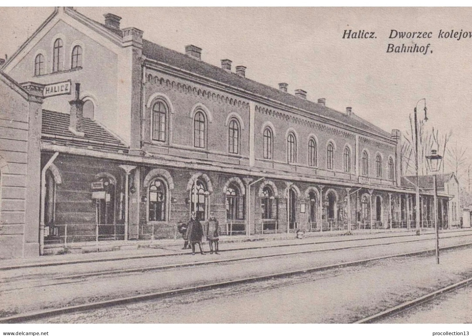 Halicz Bahnhof Dworzec Ukraine K. Stanislawow - Ucrania