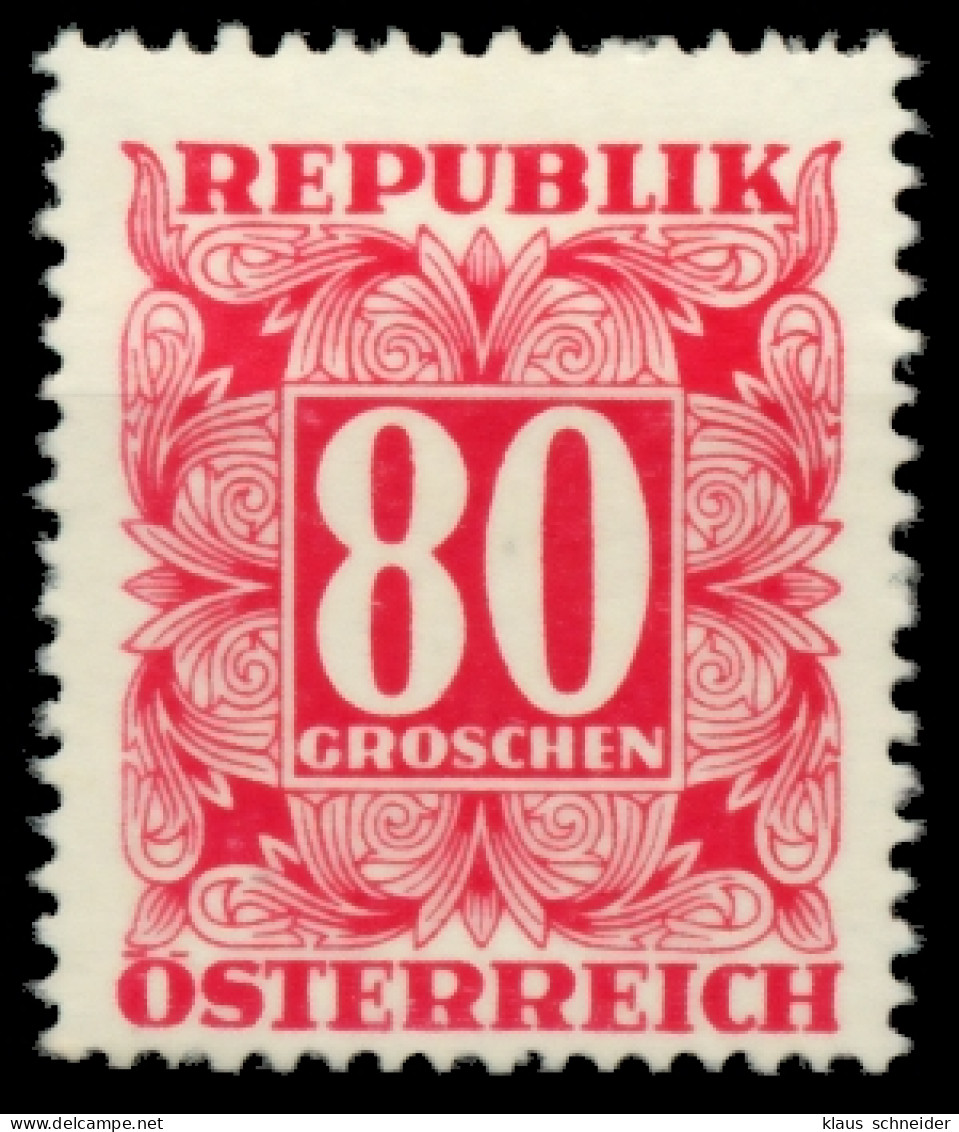 ÖSTERREICH PORTOMARKEN Nr 245xaw Postfrisch X6F2312 - Taxe