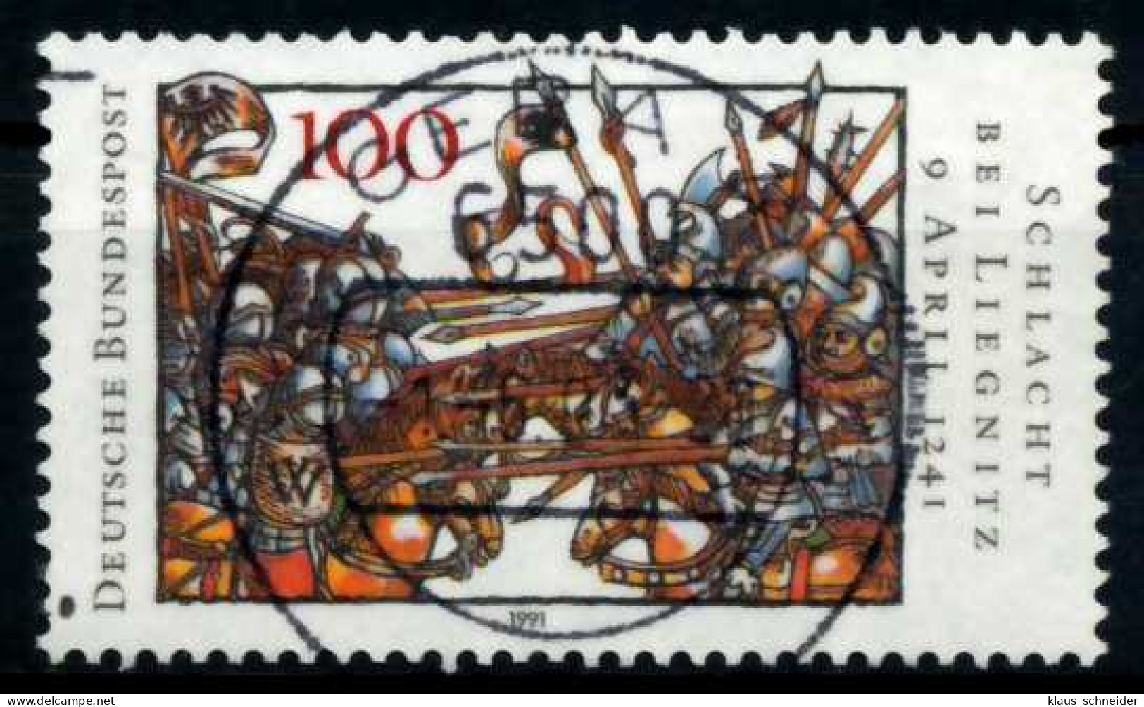 BRD BUND 1991 Nr 1511 Zentrisch Gestempelt X6F8516 - Used Stamps