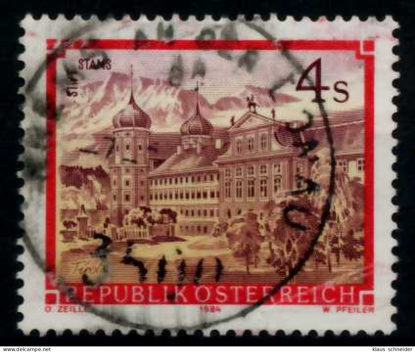 ÖSTERREICH DS STIFTE KLÖSTER Nr 1791 Zentrisch Gestempelt X7002BA - Andere & Zonder Classificatie