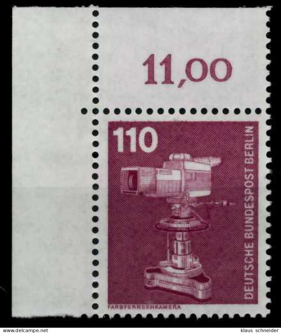 BERLIN DS INDUSTRIE U. TECHNIK Nr 668 Postfrisch ECKE-O X702DCA - Unused Stamps