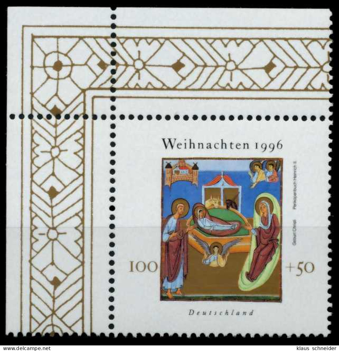 BRD 1996 Nr 1892 Postfrisch ECKE-OLI X72EB5E - Unused Stamps