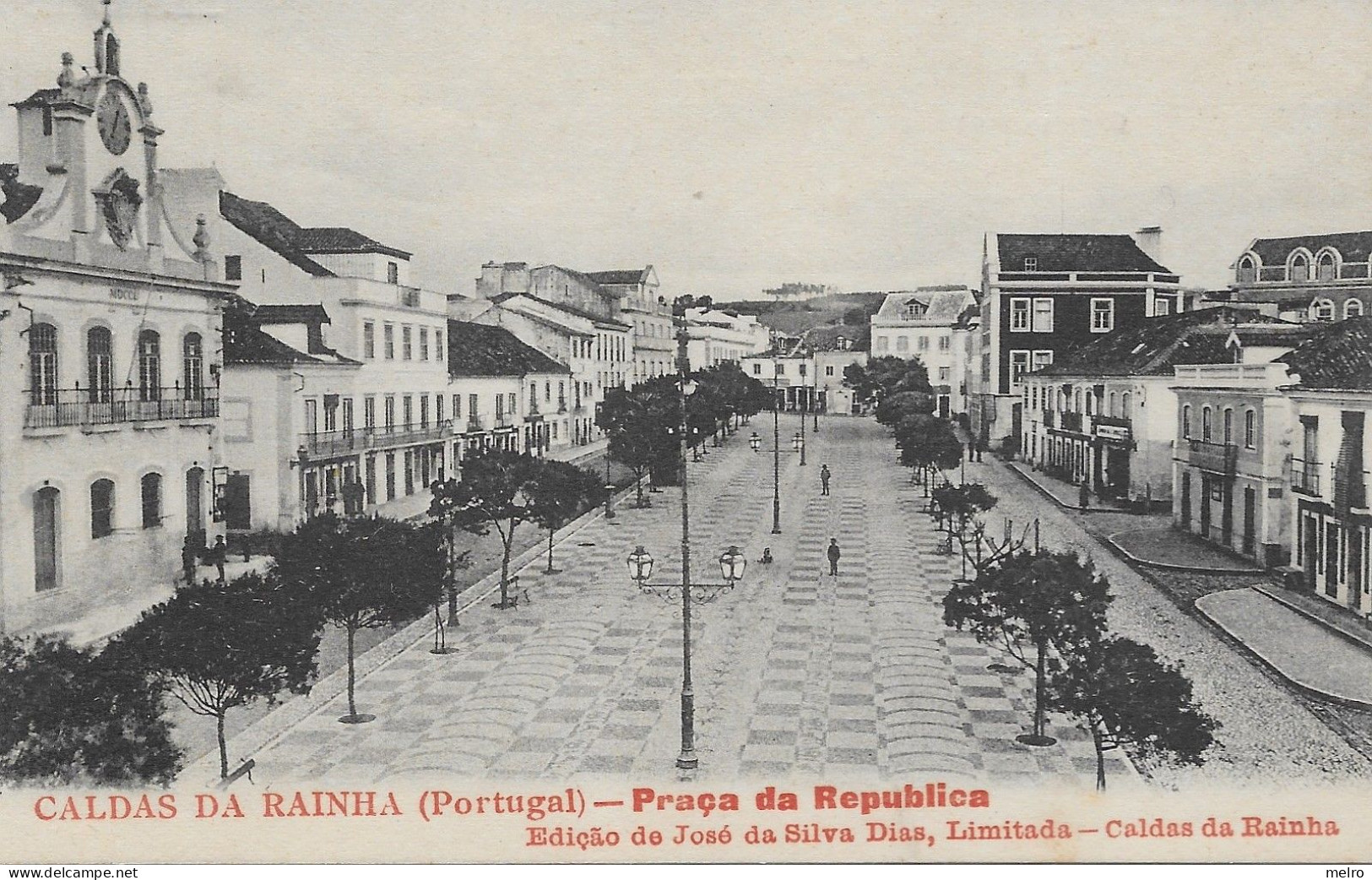 PORTUGAL- CALDAS Da RAINHA - Praça Da República "Edição De José Da Silva Dias- Caldas Da Rainha" - Leiria