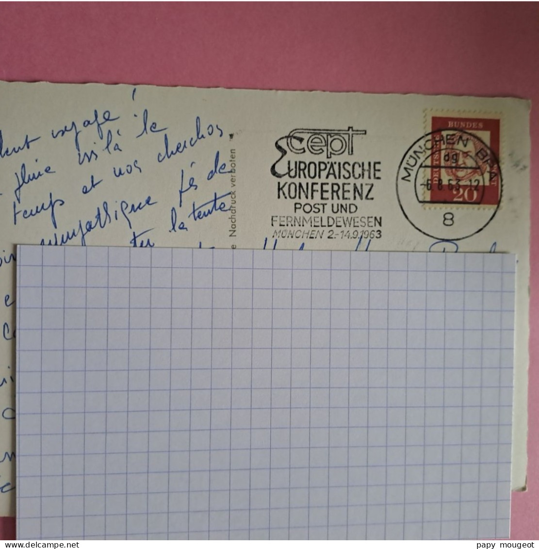 Flamme München BPA 8 06-08-1963 - Storia Postale