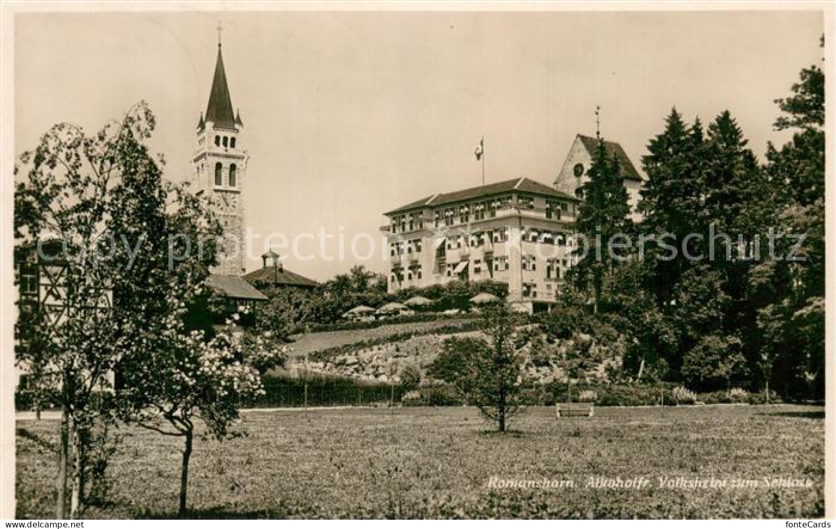 13750430 Romanshorn TG Alkoholfreies Volksheim Zum Schloss Romanshorn TG - Sonstige & Ohne Zuordnung