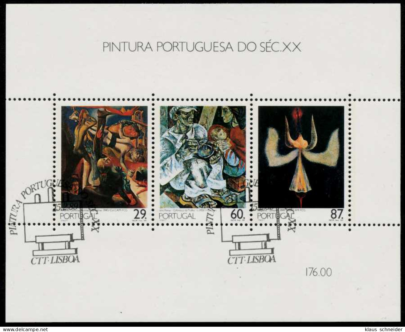 PORTUGAL Block 63 Zentrisch Gestempelt X7DC312 - Blocs-feuillets