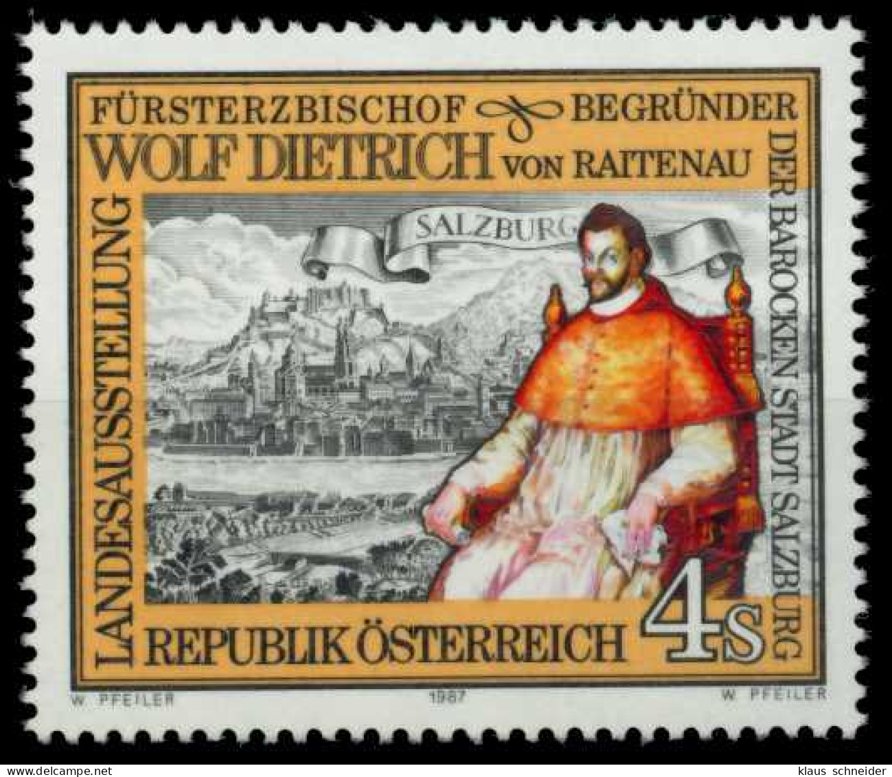 ÖSTERREICH 1987 Nr 1884 Postfrisch S58FB4E - Ungebraucht