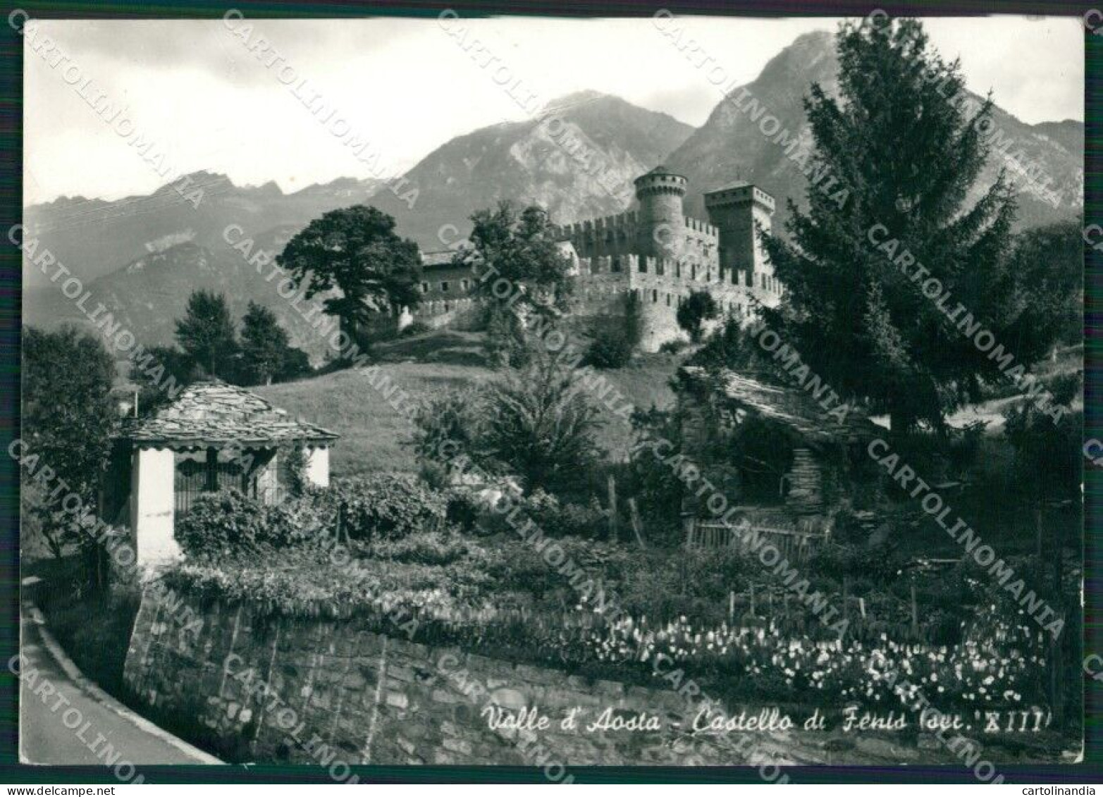 Aosta Fenis Castello Di PIEGHINE Foto FG Cartolina KB1713 - Aosta