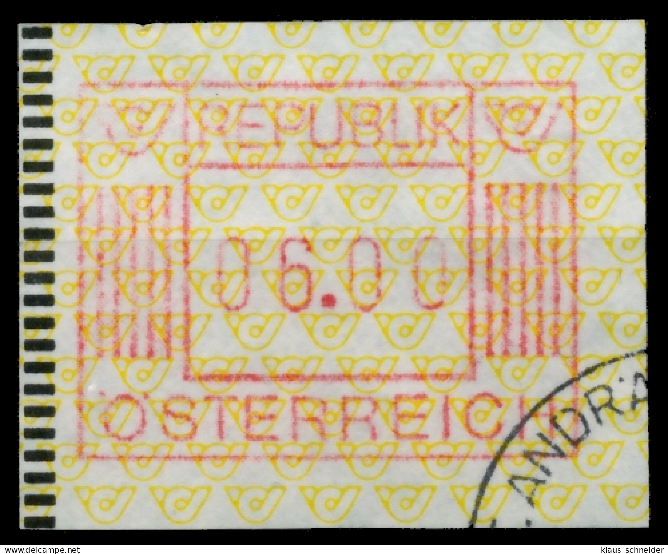 ÖSTERREICH AUTOMATENMARKEN Nr ATM 1-6S Gestempelt X81CFF6 - Timbres De Distributeurs [ATM]