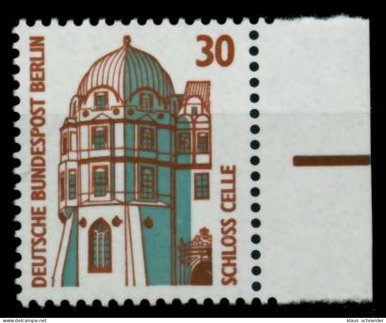 BERLIN DS SEHENSW Nr 793-PS Postfrisch SRA X840D2E - Unused Stamps