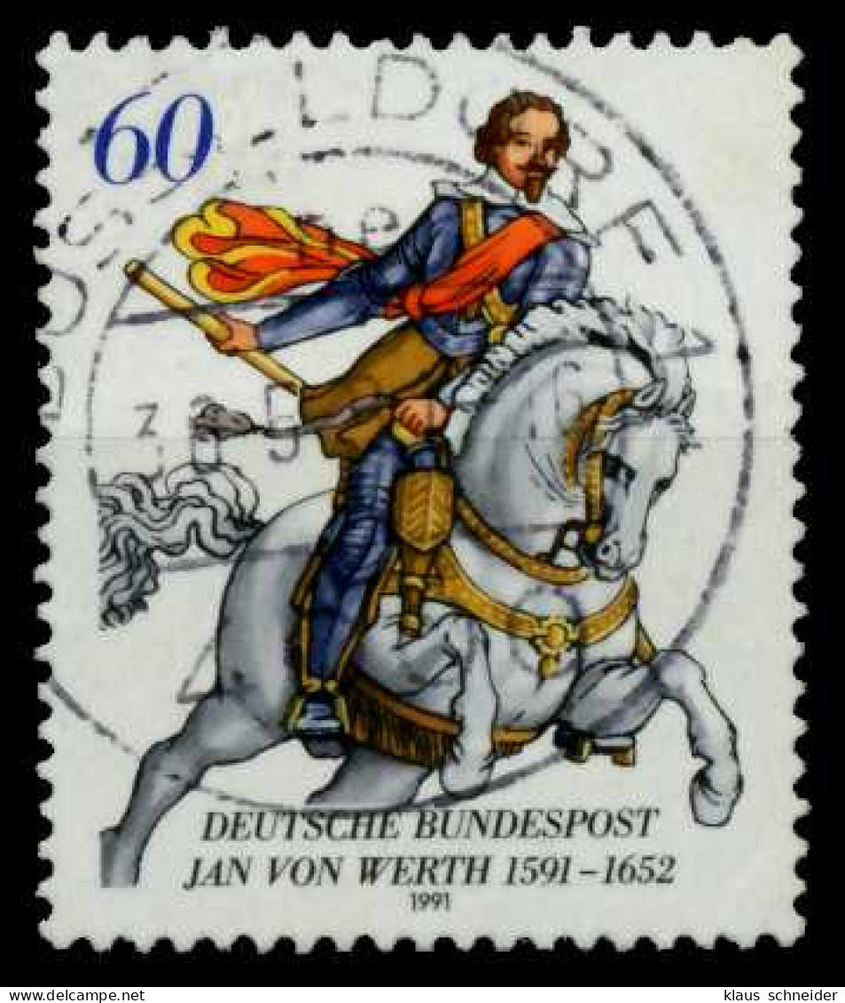 BRD 1991 Nr 1504 Zentrisch Gestempelt X84DDEE - Used Stamps