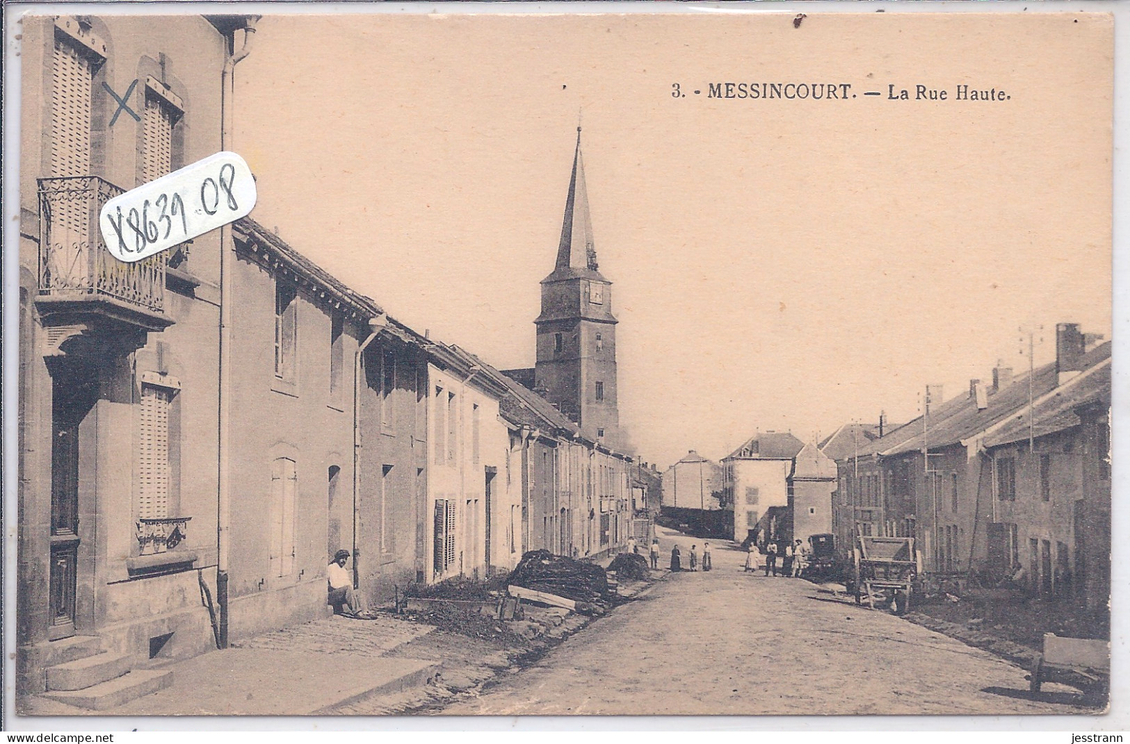 MESSINCOURT- LA RUE HAUTE - Andere & Zonder Classificatie