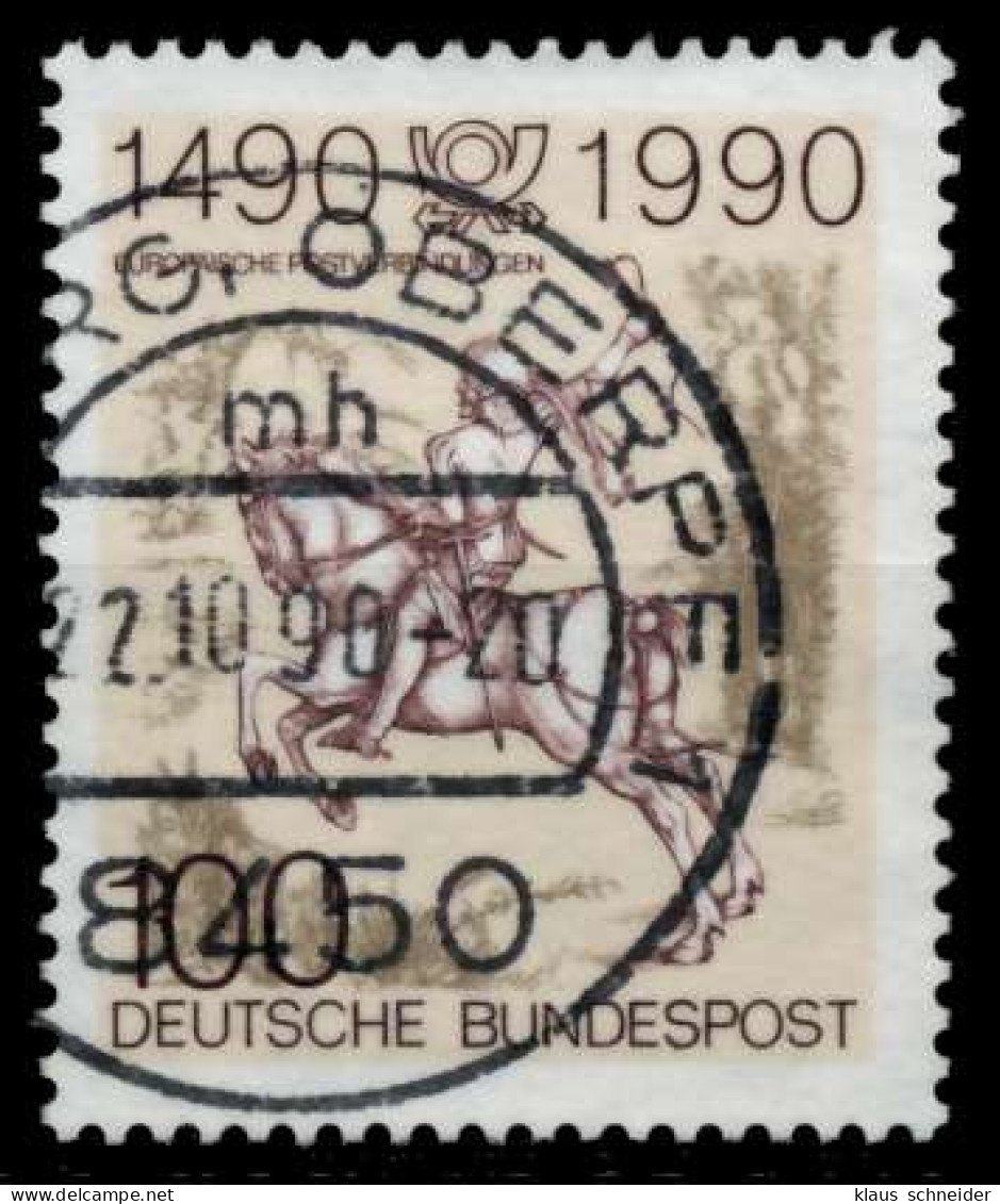 BRD BUND 1990 Nr 1445 Zentrisch Gestempelt X85453A - Gebraucht