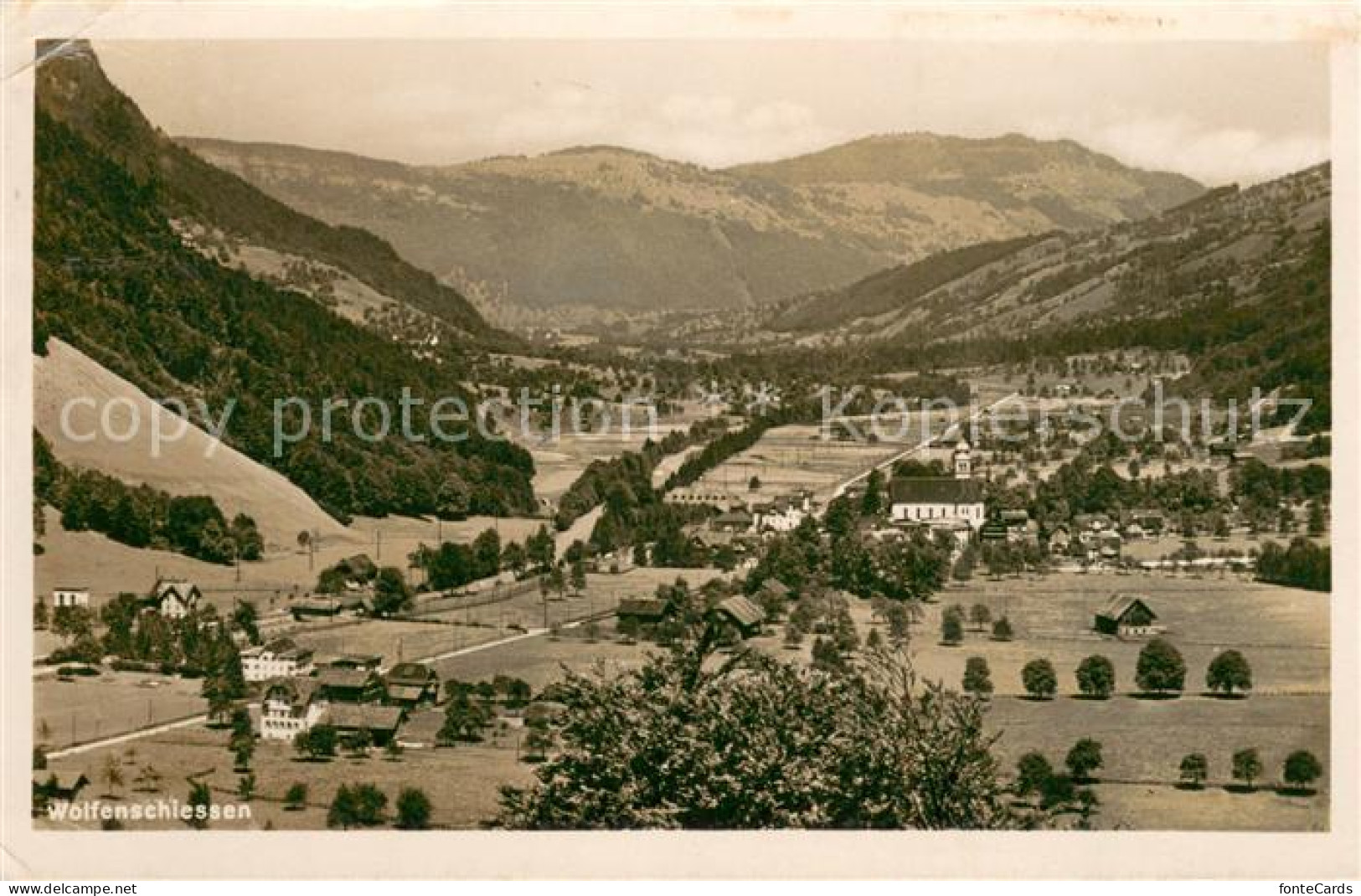 13747903 Wolfenschiessen Panorama Wolfenschiessen - Autres & Non Classés