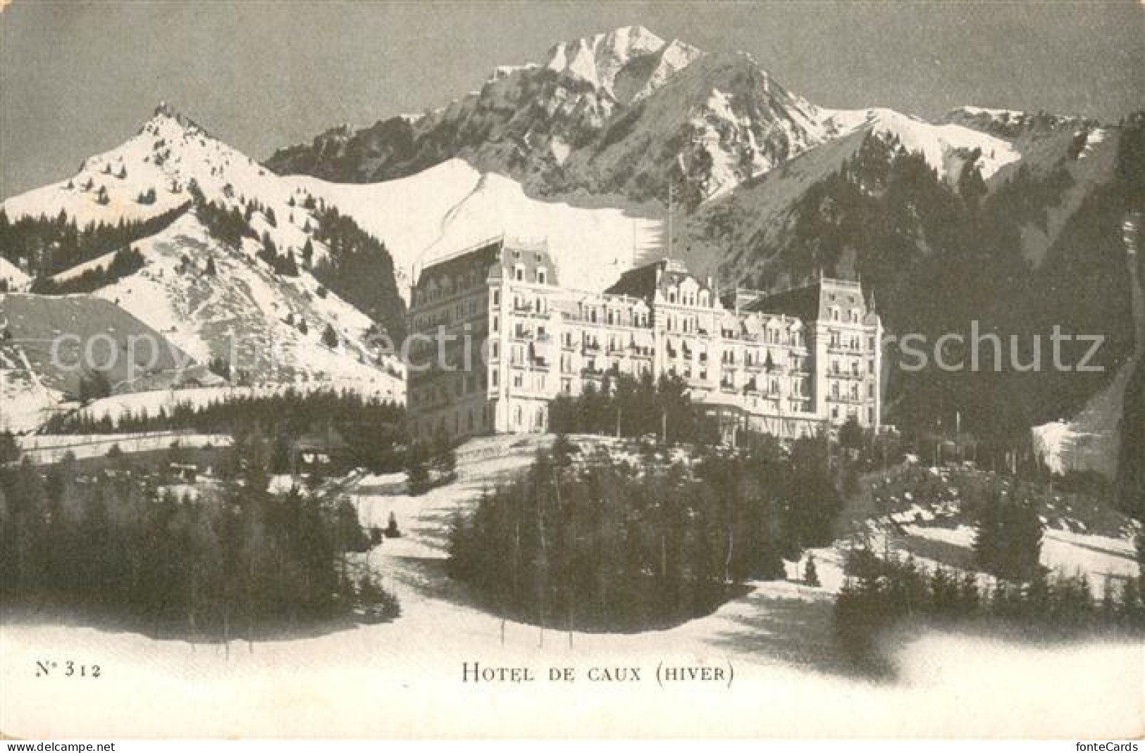 13747892 Caux VD Hotel De Caux Caux VD - Sonstige & Ohne Zuordnung