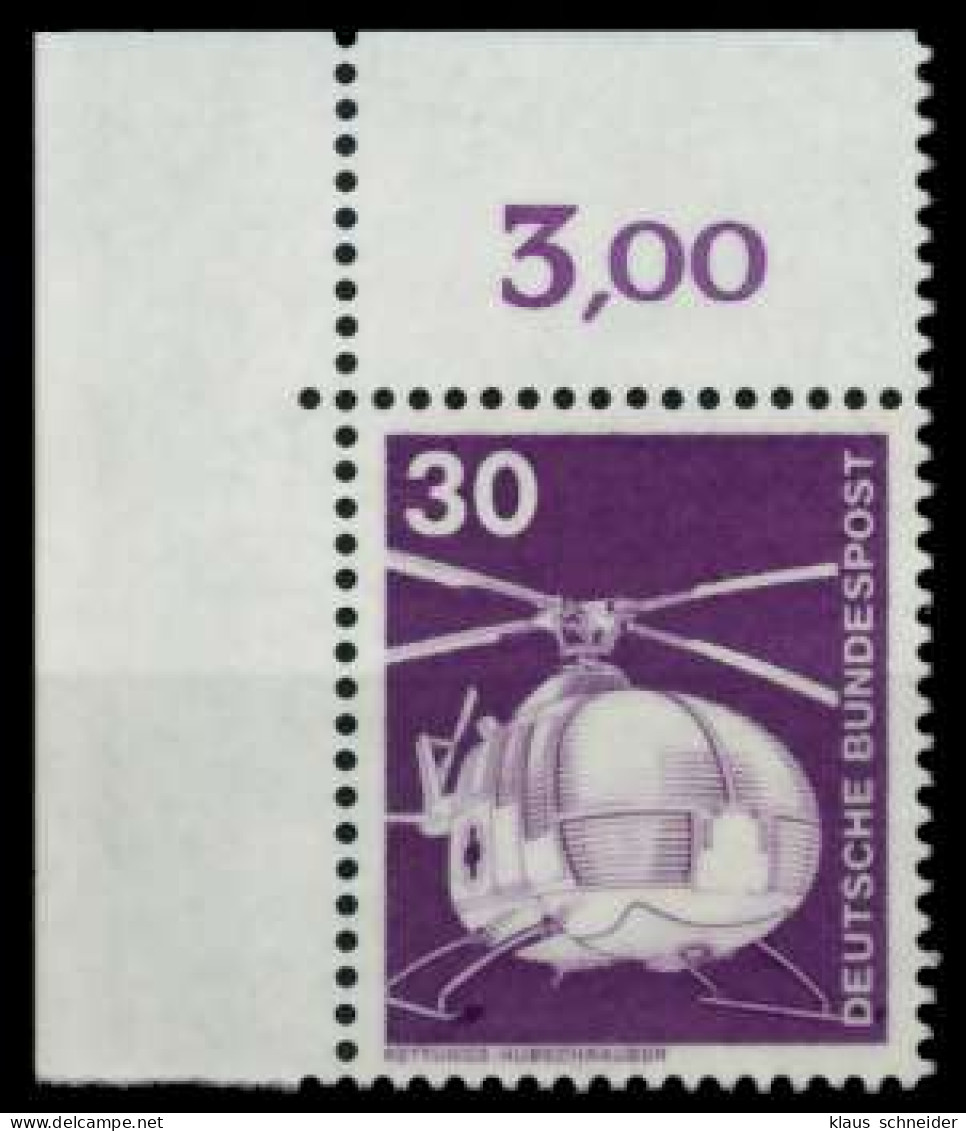 BRD DS INDUSTRIE U. TECHNIK Nr 849 Postfrisch ECKE-OLI X8ADA66 - Unused Stamps