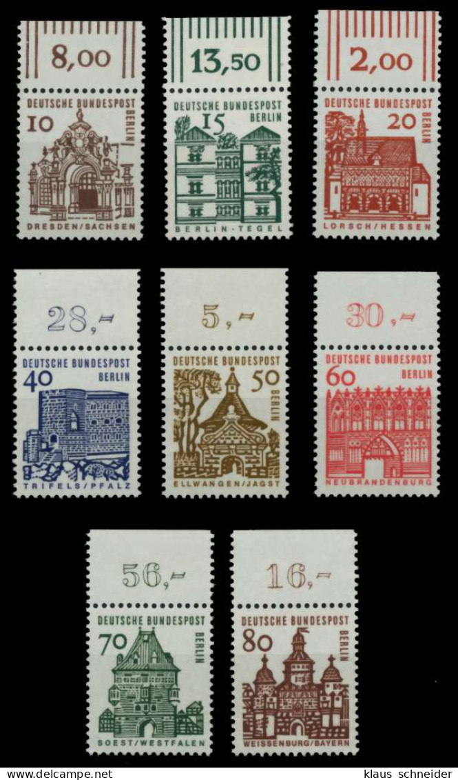 BERLIN DS D-BAUW. 1 Nr 242-249 Postfrisch ORA X8AE0C2 - Neufs