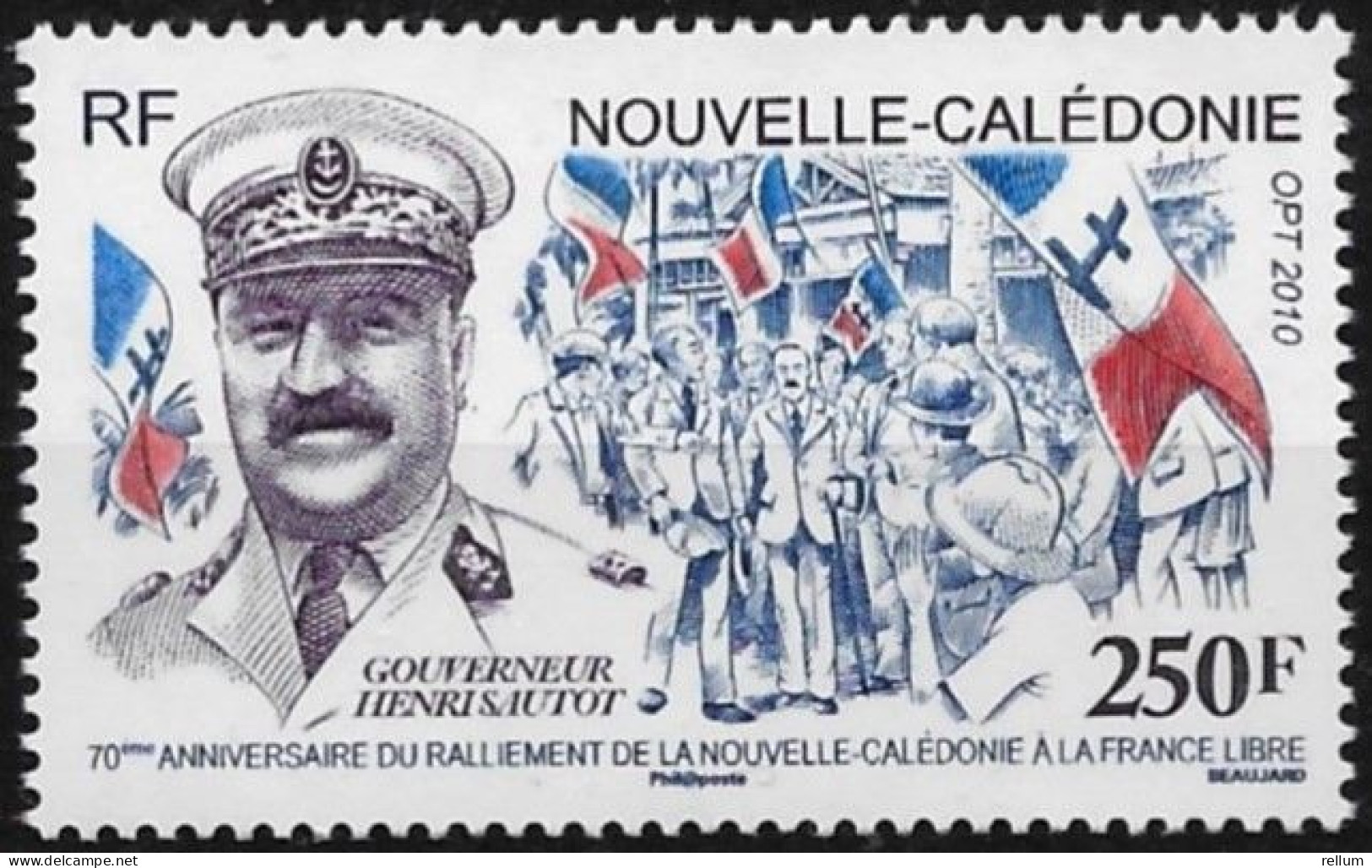 Nouvelle Calédonie 2010 - Yvert Et Tellier Nr. 1112 - Michel Nr. 1544 ** - Unused Stamps