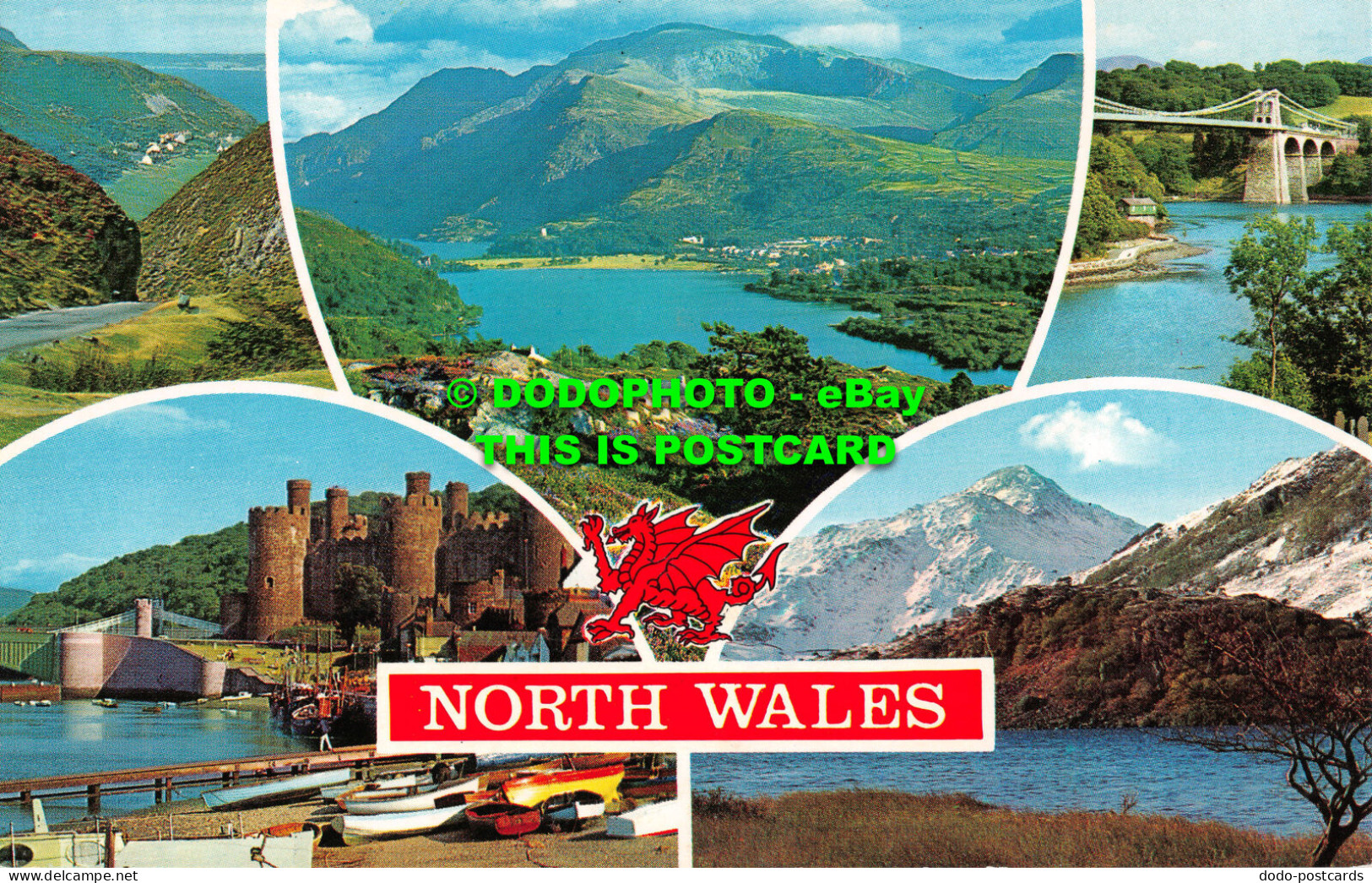 R508404 North Wales. Color Gloss View Series. Bamforth. Multi View - Mondo