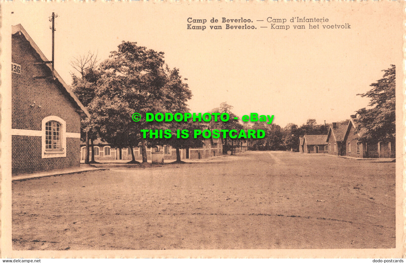 R509004 Camp De Beverloo. Camp D Infanterie. P. I. B - Mondo