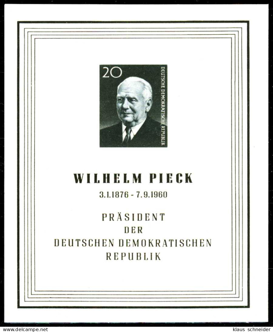 DDR BLOCK KLEINBOGEN Block 16 Postfrisch S685FB2 - Altri & Non Classificati