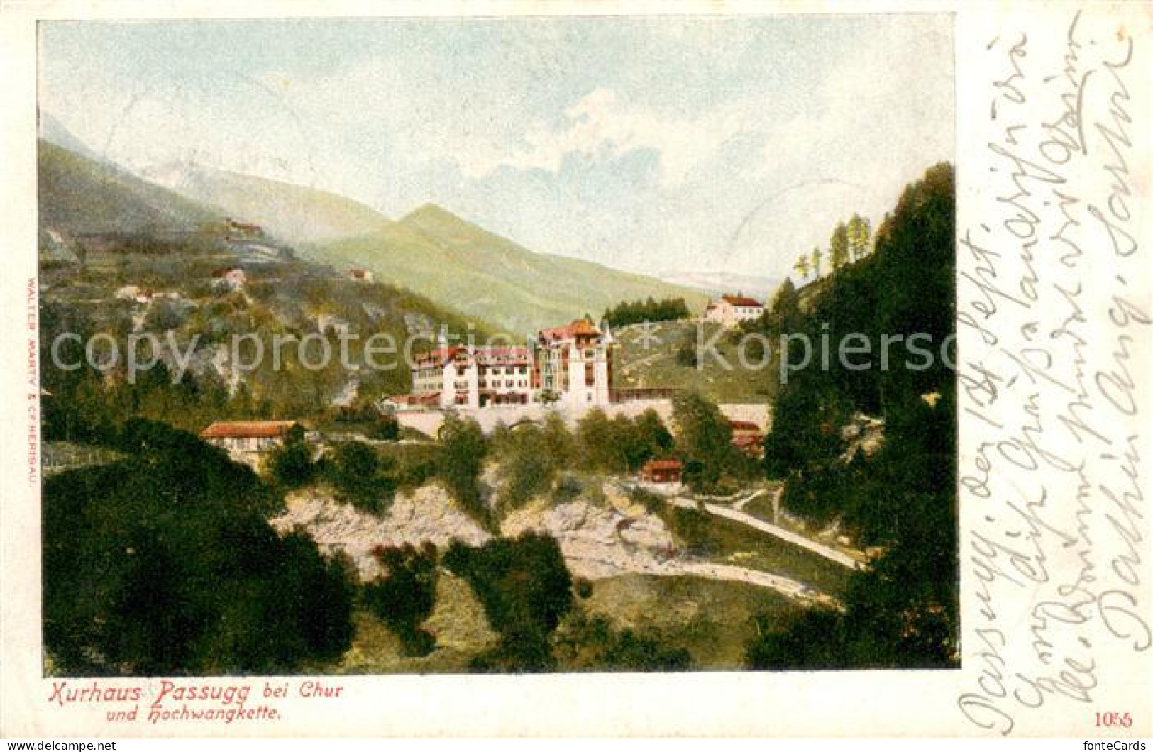 13747852 Chur GR Kurhaus Passugg Und Hochschwangkette Chur GR - Autres & Non Classés