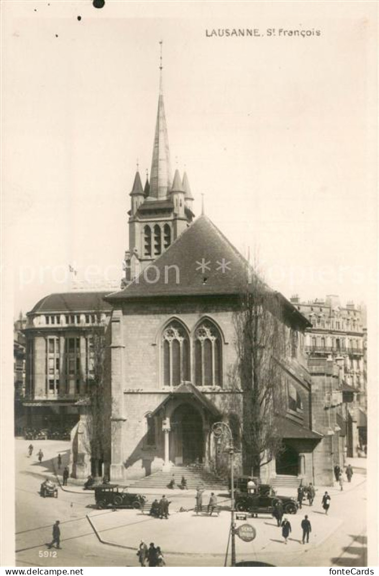 13747848 Lausanne VD St Francois Eglise Lausanne VD - Autres & Non Classés