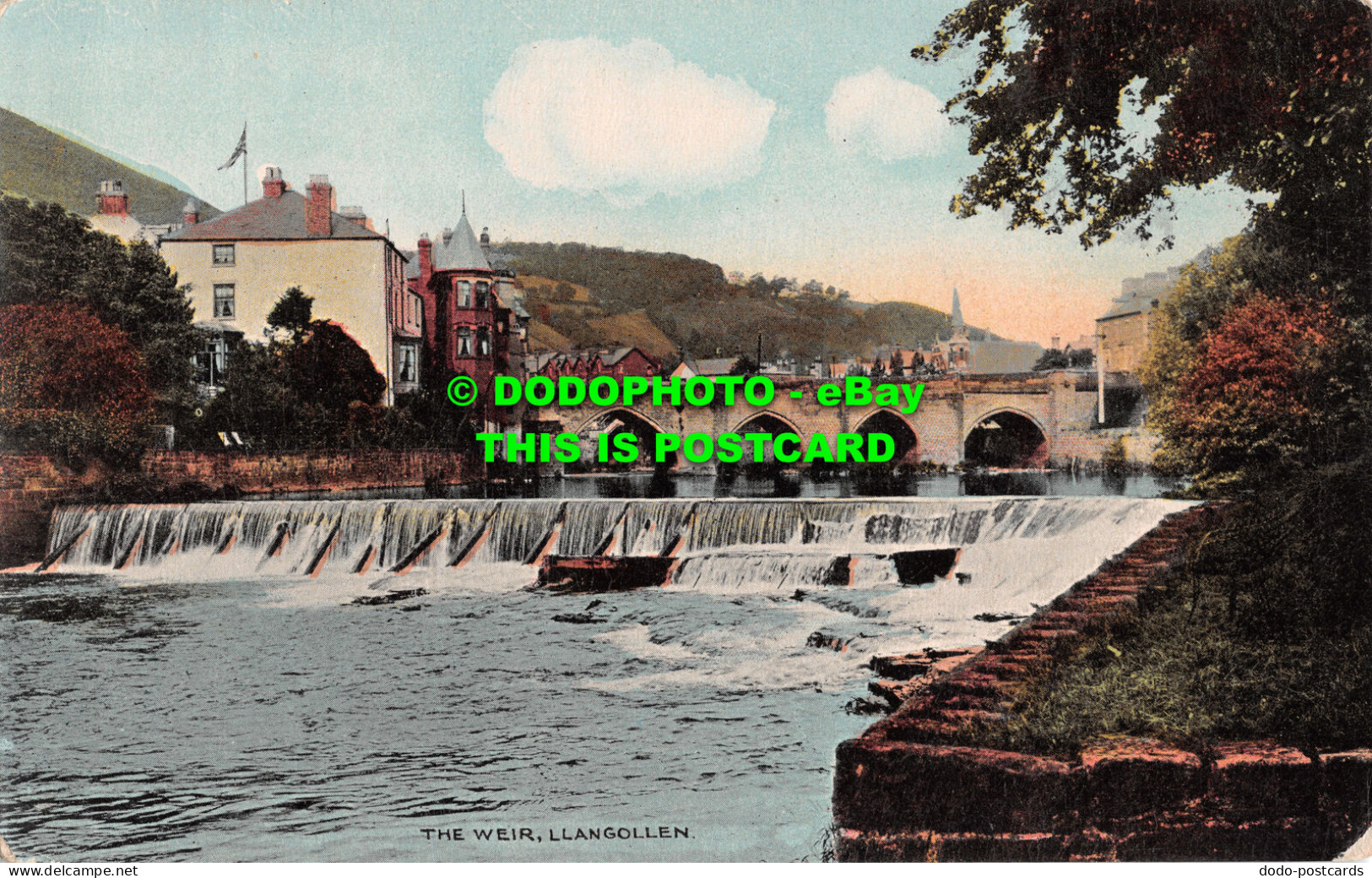 R508708 The Weir. Llangollen. Hugh Jones - Mondo