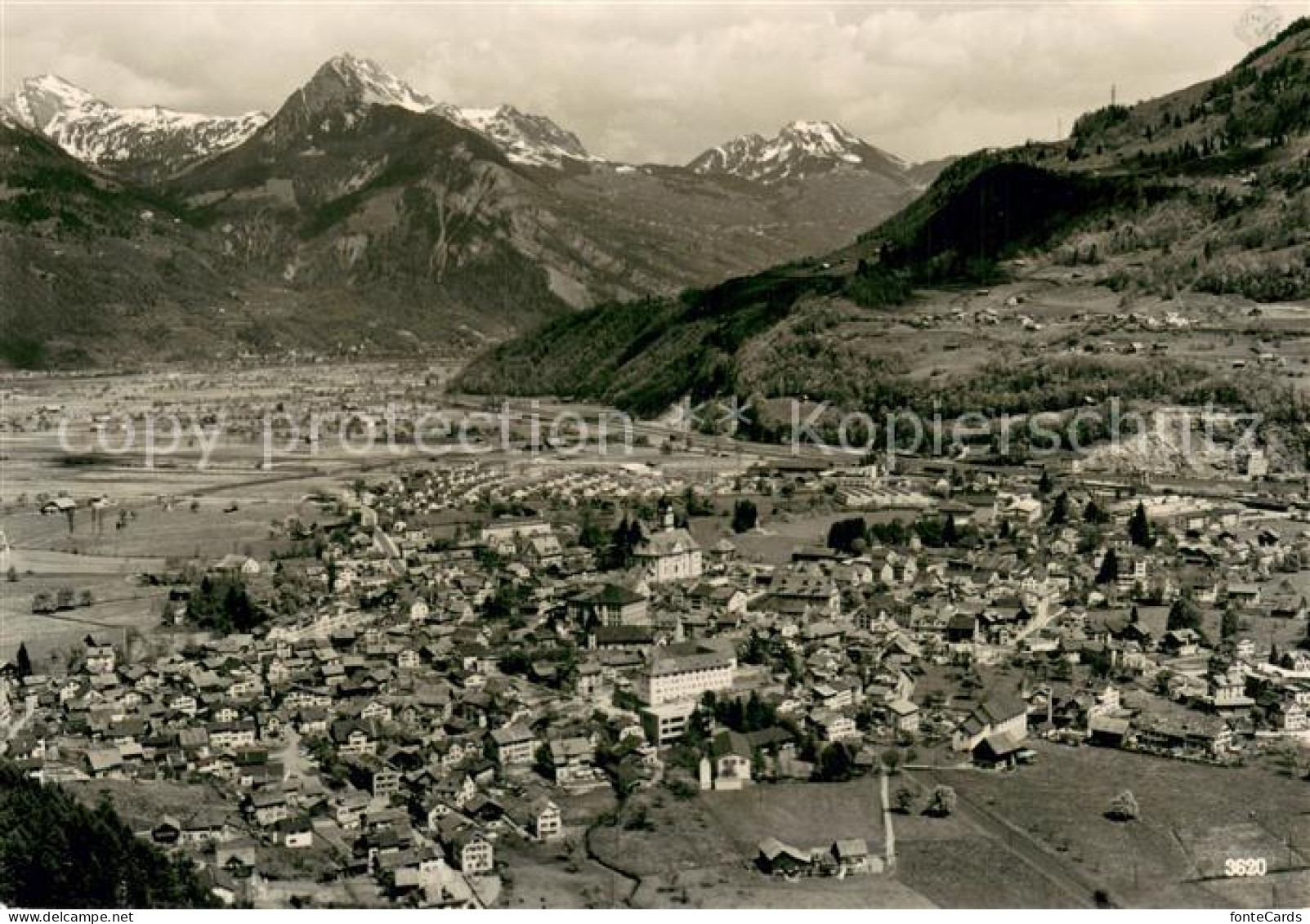 13747031 Naefels Fliegeraufnahme Speer Mattstock Naefels - Autres & Non Classés