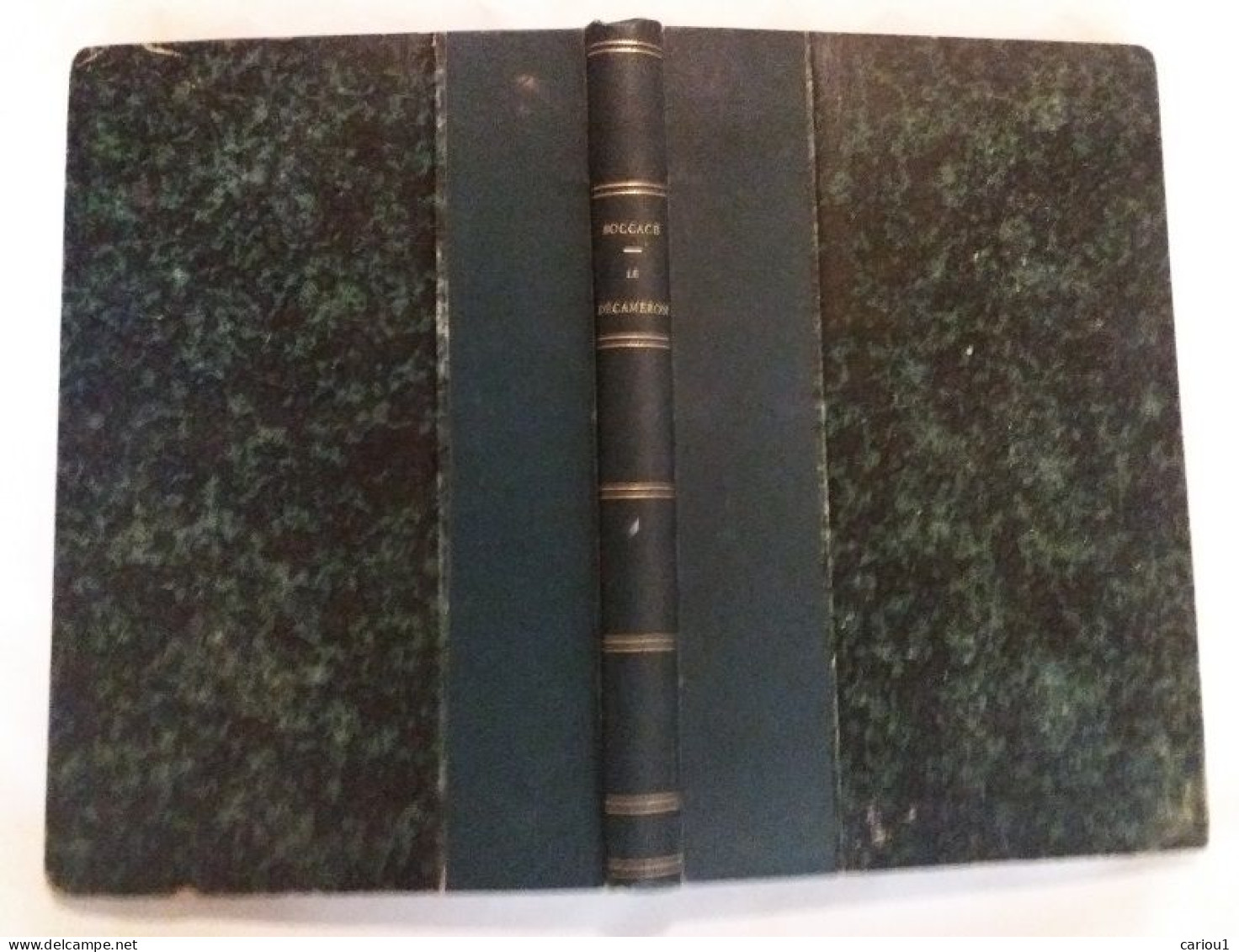 C1  ITALIE Boccace LE DECAMERON Bernardin Bechet FIN XIXe Relie ILLUSTRE Port Inclus France - 1801-1900