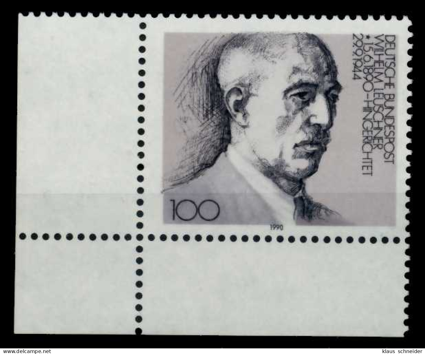 BRD 1990 Nr 1466 Postfrisch ECKE-ULI X8F7B2A - Unused Stamps