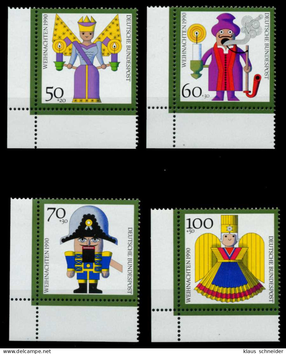 BRD 1990 Nr 1484-1487 Postfrisch ECKE-ULI X8F7B46 - Unused Stamps