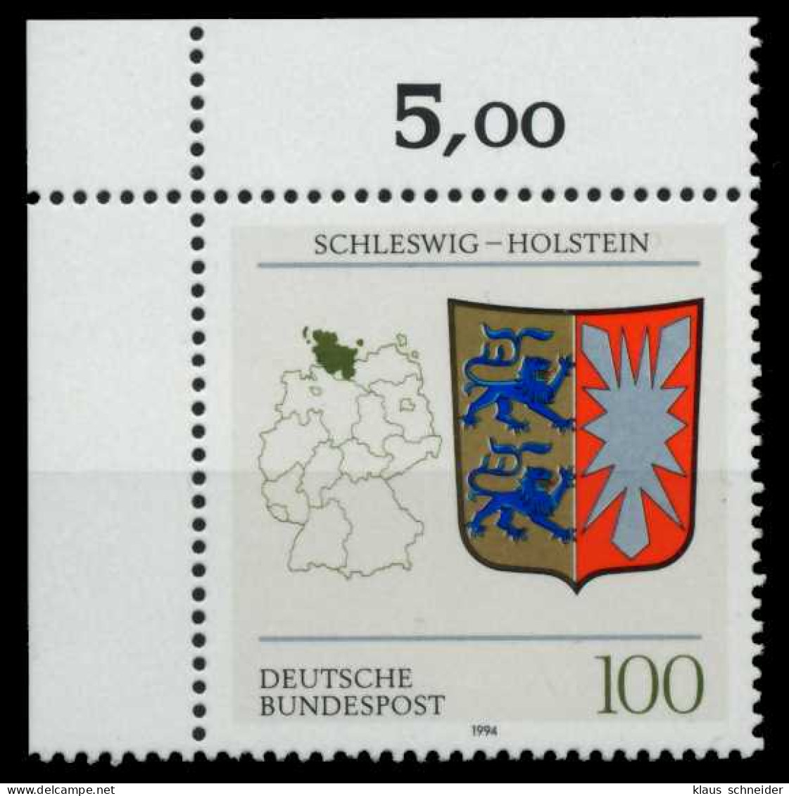 BRD 1994 Nr 1715 Postfrisch ECKE-OLI X8F7F82 - Unused Stamps