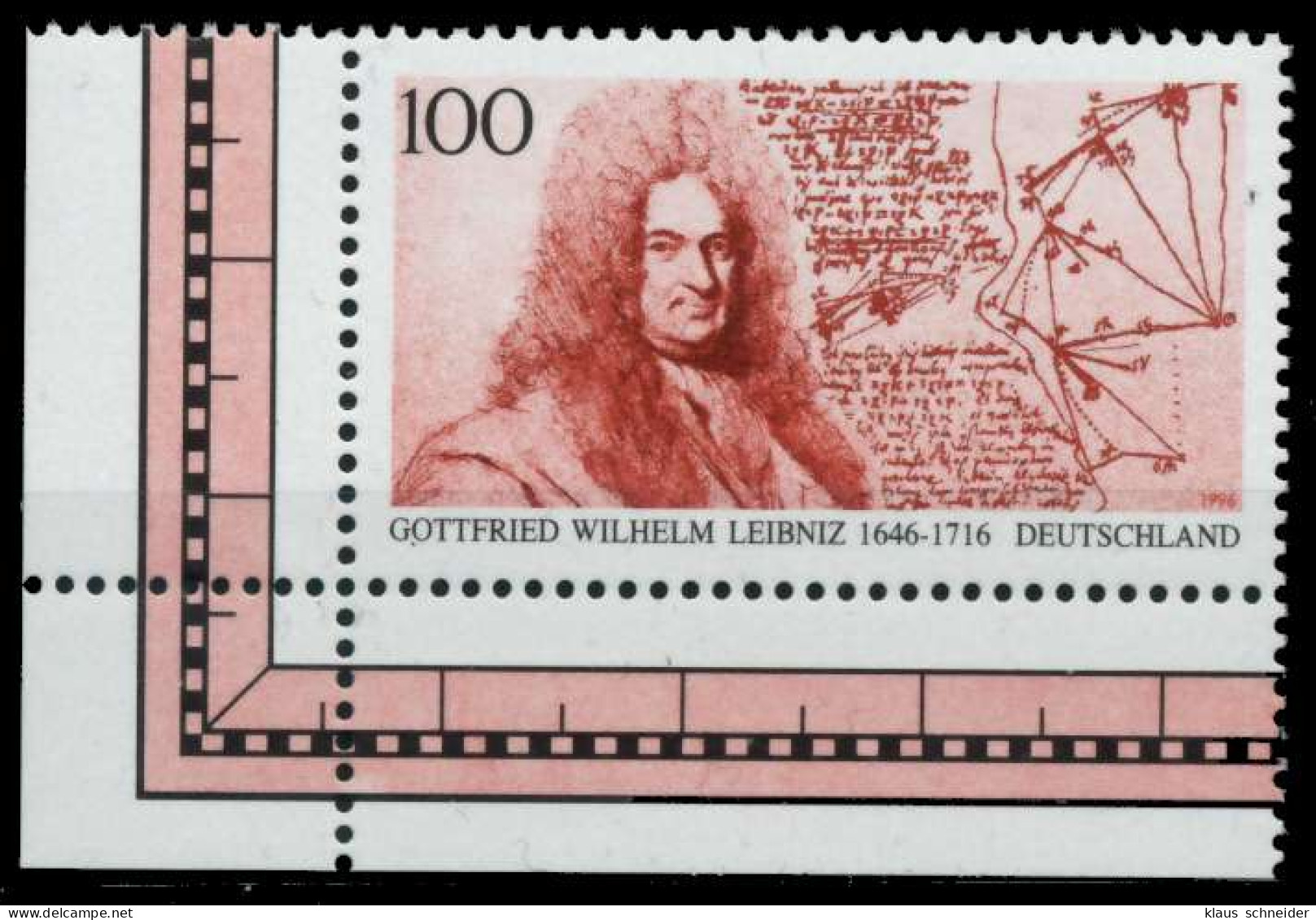 BRD 1996 Nr 1865 Postfrisch ECKE-ULI X8FBD1E - Unused Stamps