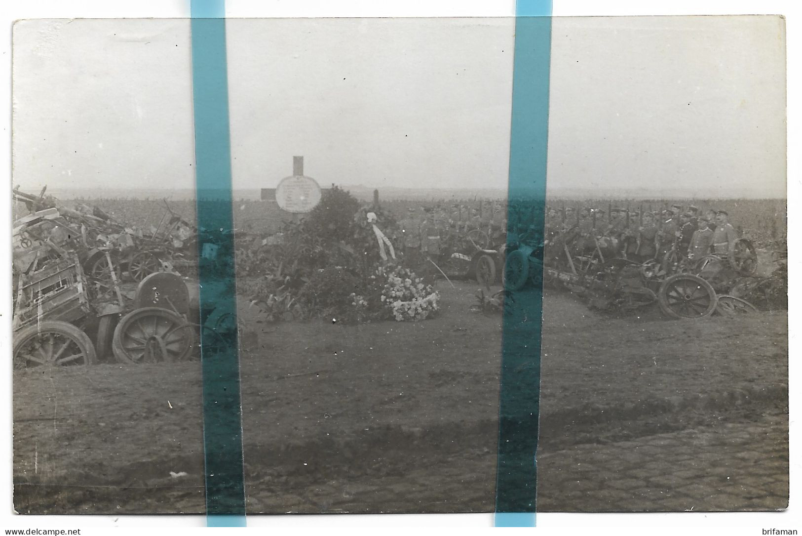 59 NORD BONAVIS / BANTEUX / FERME LE PAVE Canton De LE CATEAU CARTE PHOTO ALLEMANDE MILITARIA 1914/1918 WW1 / WK1 - Le Cateau