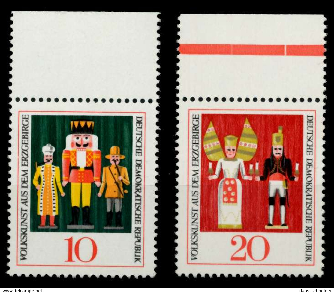 DDR 1967 Nr 1333-1334 Postfrisch ORA X907B16 - Unused Stamps