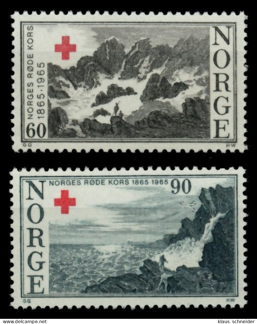 NORWEGEN Nr 530-531 Postfrisch X91608E - Unused Stamps